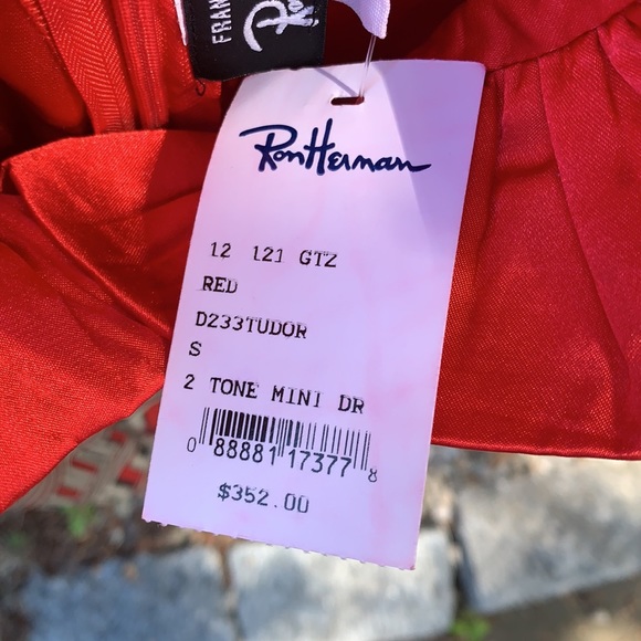 Franny for Ron Herman size small retro dress vibtage twiggy 60s 70s - Picture 4 of 8